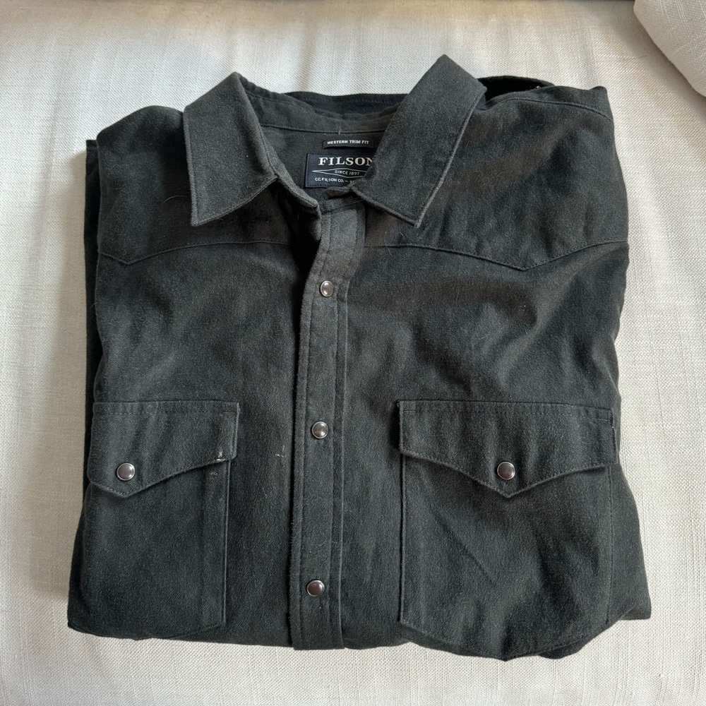 Men’s Filson Western Style Flannel